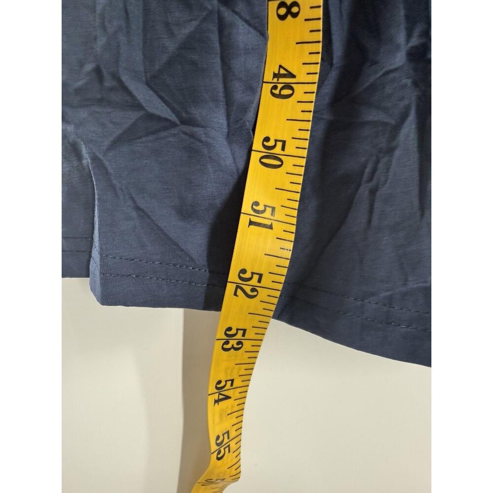 Ouges Women's Navyblue Long Sleeve V-Neck Wrap Wa… - image 6